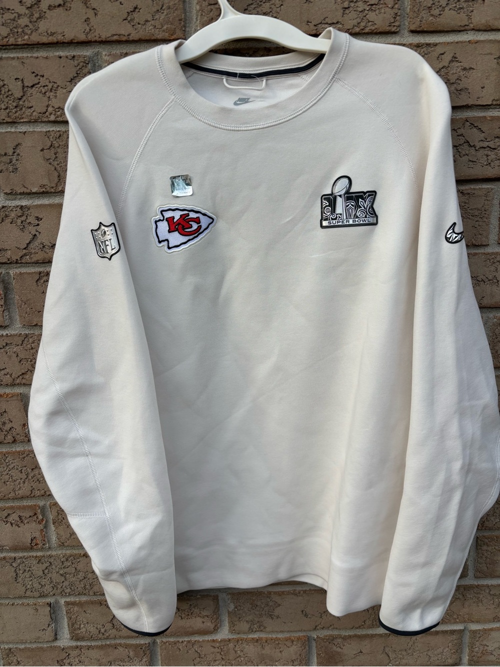 New Nike Kansas City Chiefs XL Super Bowl LIX Sweatshirt